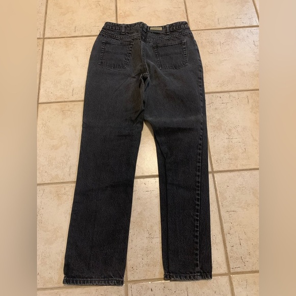 Vintage Denver Hayes Black Straight Leg Jeans - 32x32 - Picture 5 of 6